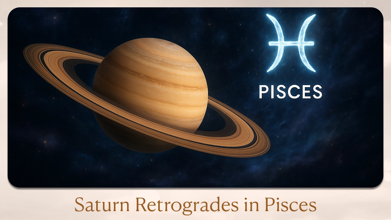Saturn Retrograde in Pisces